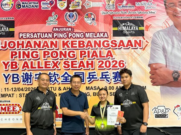 SELAMAT ATAS PRESTASI YANG DIRAIH JUARA 1 TABLE TENNIS KARINZA MAHARANI