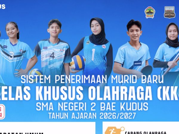 SISTEM PENERIMAAN MURID BARU -  KELAS KHUSUS OLAHRAGA (KKO) - SMAN 2 BAE KUDUS - TAHUN AJARAN 2026 / 2027